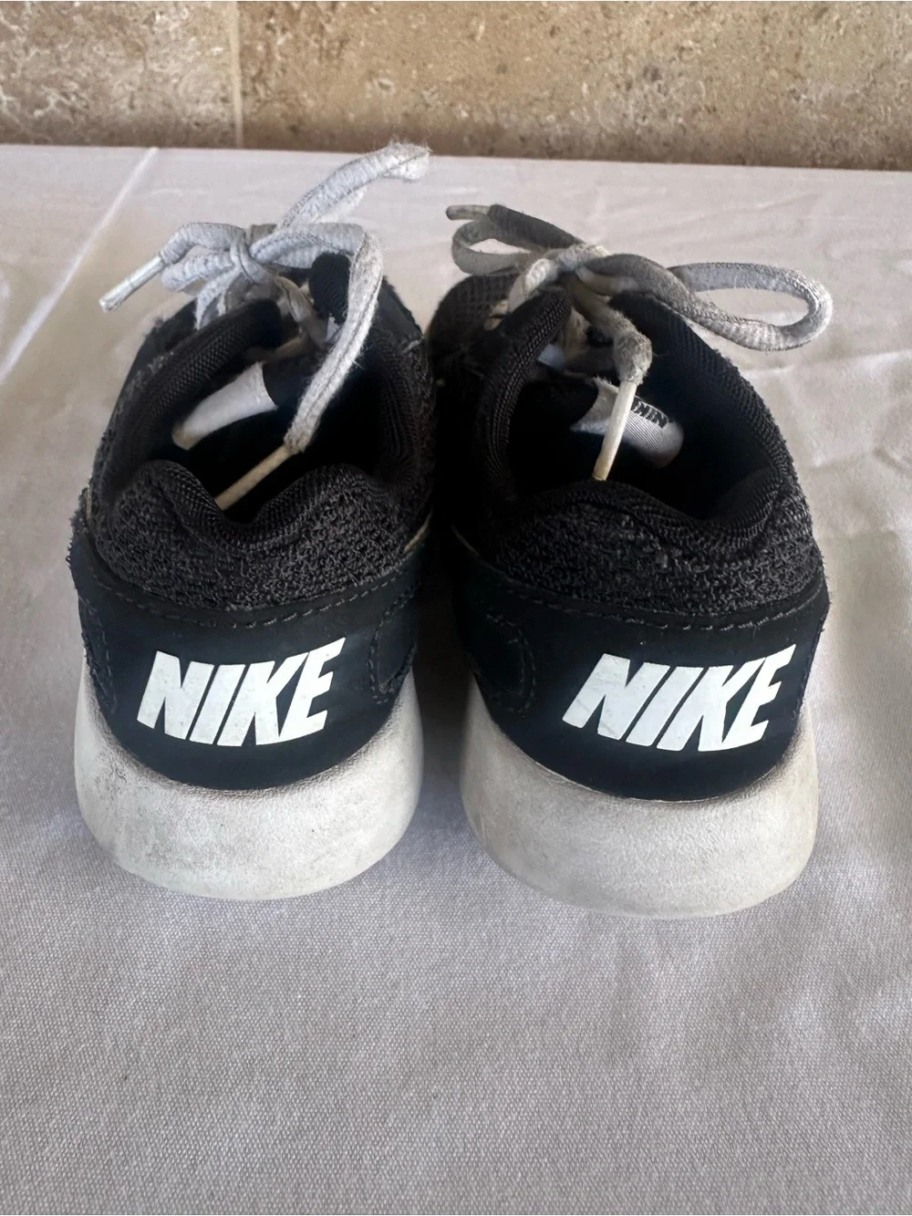 Nike Kids Black and White Sneakers - Lightweight Play Shoes